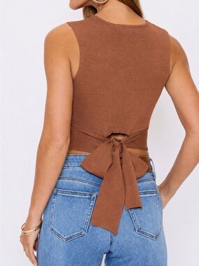 Wild Fable - Tie-Back Knit Tank Top